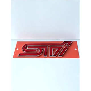 【PP保勁國際】日本原裝 STI SUBARU 速霸陸 銘牌貼 金屬小標 改裝車標 車貼 汽車貼紙 金屬銘牌 標誌