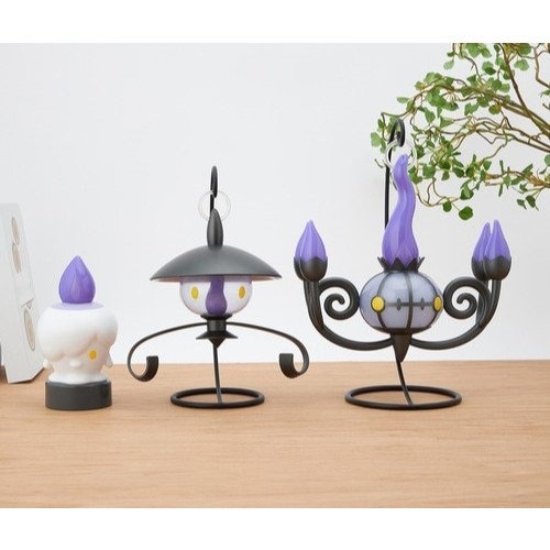 [現貨]Pokemon 寶可夢中心 LED燈 夜燈 小夜燈 手提燈 造型燈 夜巡靈 燭光靈 燈火幽靈 水晶燈火靈 寶可夢