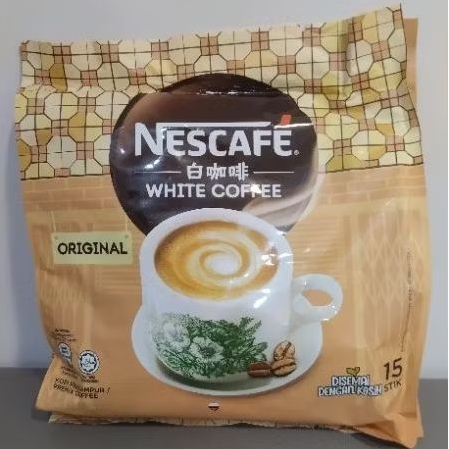 Nestle 雀巢 白咖啡-原味減糖配方33gx15入