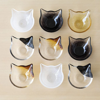 【日本ADERIA】coconeco craft系列可愛貓咪小缽-多款《拾光玻璃》點心碗 小碗 玻璃碗