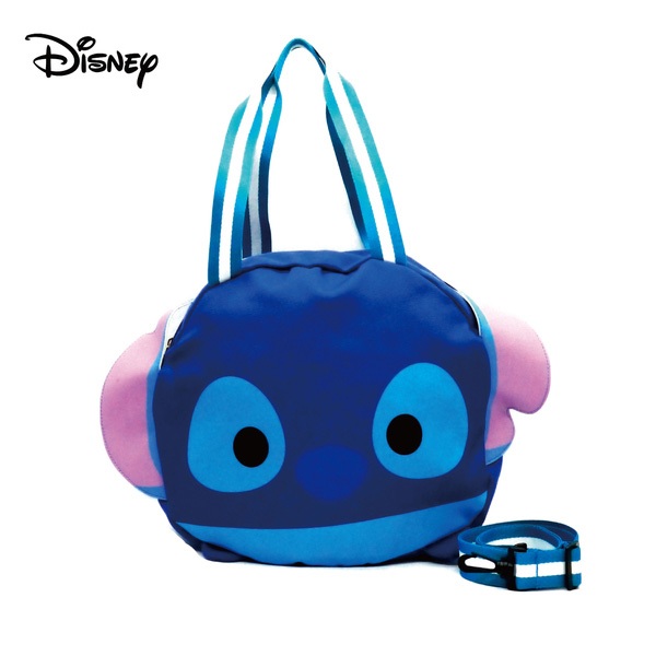 迪士尼Disney 立體造型帆布包 大款(附背帶)-史迪奇 墊腳石購物網