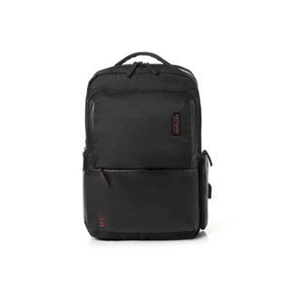【American Tourister美國旅行者】ZORK 14吋 筆電後揹包 1 AY109006黑色