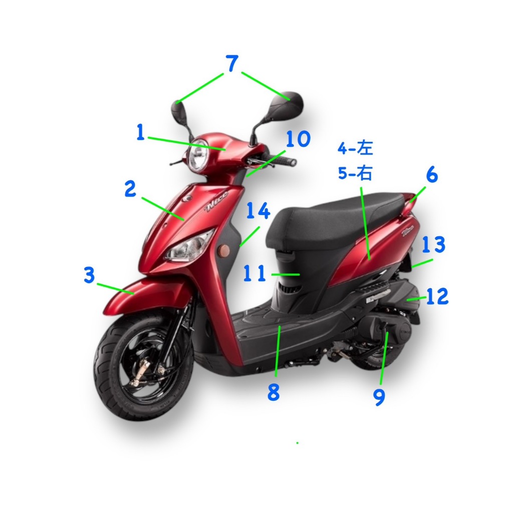 nice 115 車殼的價格推薦 - 2026年7月 | 比價比個夠BigGo
