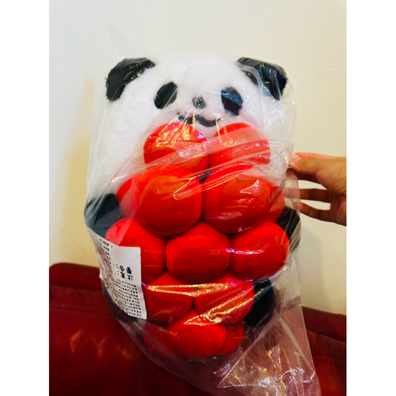 壽司郎 鮭魚卵 熊貓壽司 娃娃 抱枕（全新未拆封）