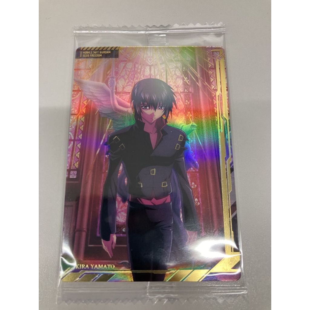 イタジャガ 2733002  機動戰士鋼彈seed freedom  煌.大和 基拉 威化卡 餅卡 威化餅卡