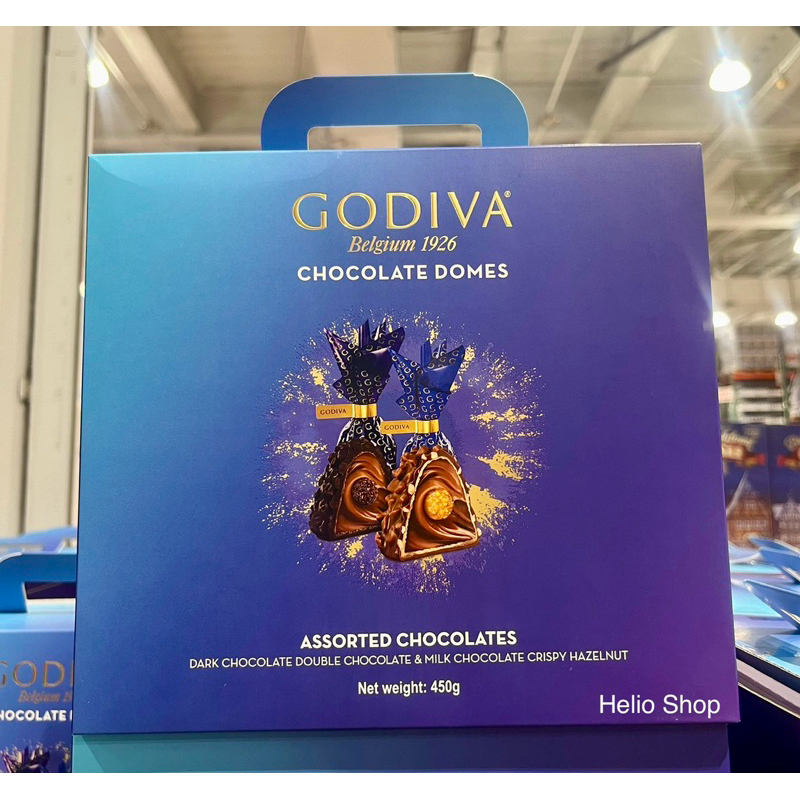 ⟡Helio Shop⟡ GODIVA 歌帝梵 臻粹綜合巧克力禮盒 45顆 450公克 好市多 最新效期