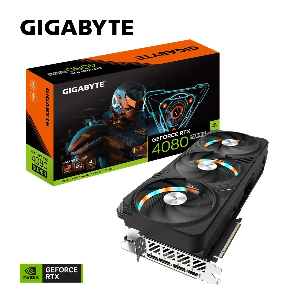技嘉 GeForce RTX 4080 SUPER GAMING OC 16G