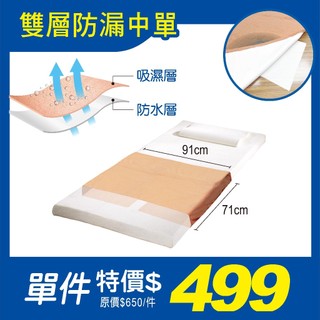 CONCARE 康護 二層防漏中單 (71cm*91cm) 維康