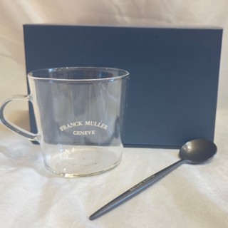 「全面出清 誠可議價」全新 FRANCK MULLER Coffee Tea Cup 咖啡 茶 杯 / 匙 禮盒組
