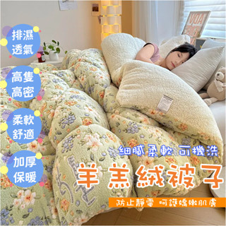 💥臺灣出貨💥南極人羊羔絨被子棉被雙麵絨冬被秋冬季保暖加厚雪花絨加絨被芯 牛奶絨被子 雙人被 單人被 棉被被胎 加厚冬被