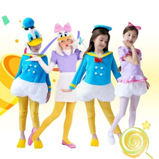 【Cherry】可愛鴨鴨風角色扮演服｜兒童節表演/萬聖節/復活節裝扮｜幼兒園演出服套裝