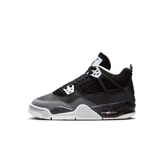 Air Jordan 4 "Fear" GS 2024 恐懼 黑白 大童 女段 FQ8213-002