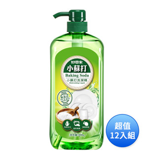 免運 妙管家 小蘇打洗潔精1000g DWSN100 超值家庭號12入組