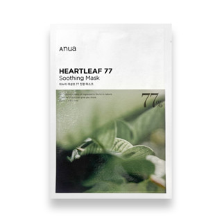 【Anua】77魚腥草舒緩面膜 25ml 面膜 魚腥草 舒緩 保濕 韓國 正品