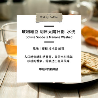 水果微酸 玻利維亞 水洗 中焙 半磅 咖啡 咖啡豆 精品咖啡 手沖咖啡 單品咖啡 自家烘焙 新鮮烘焙