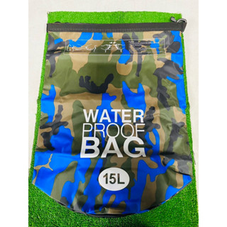 現貨💢多功能防水袋 防水包 迷彩滌綸防水袋 單肩雙肩防水桶包 輕便漂流袋 溯溪包 游泳包 沙灘包 漂流袋