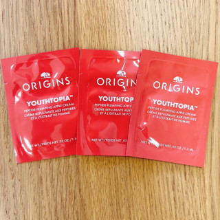 蘋果奇肌澎潤勝肽霜 試用包 1.5ml 蘋果澎澎霜 品木宣言 ORIGINS 抗氧 細膩 霜 coco彩購