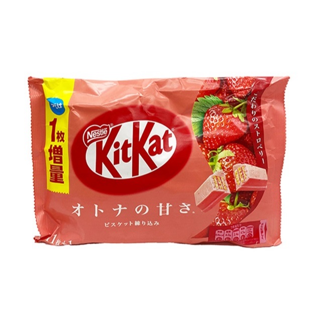 Nestle雀巢 KitKat大人的甜味 草莓可可風味餅乾 11枚入【Donki日本唐吉訶德】
