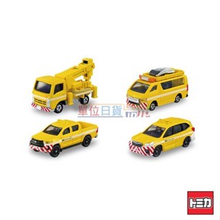 『 單位日貨 』現貨 日本正版 TOMICA 多美 高速道路 工程車 Hilux 海獅 Forester 道路巡邏車