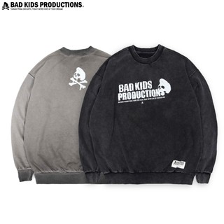 BAD KIDS 惡童 24A/W Washed sweatshirt (蠟染水洗大學T)