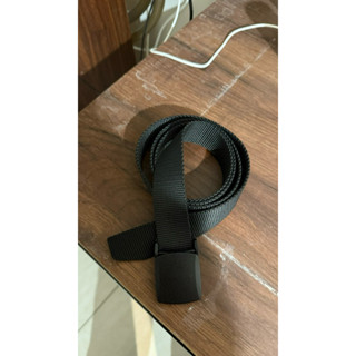 NET 腰帶 皮帶 帆布腰帶 黑色