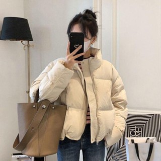 YG-服飾 女生短款羽絨外套 韓版外套 保暖外套 大碼外套 女士外套 高階感外套 禦寒韓版大衣女 外套女 羽絨服