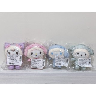 現貨 日本 三麗鷗 sanrio 10月 冬季 雪衣 絨毛娃娃 吊飾 庫洛米 美樂蒂 大耳狗 帕恰狗