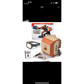switch labo 跟瑪莉歐抱枕 圖2機器人需要那組在留言