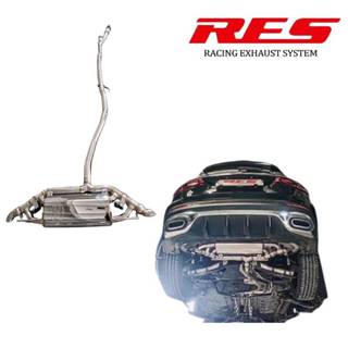 RES排氣管 賓士 BENZ X247 GLB35 客製化 SS304不銹鋼 鈦合金【YGAUTO】
