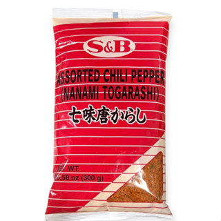 S&B 一味唐辛子辣椒粉/七味唐辛子辣椒粉 300g