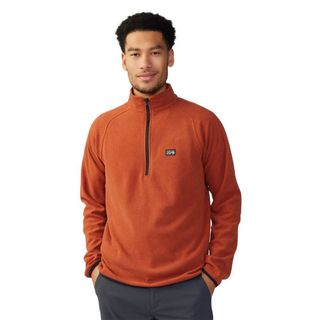 Mountain Hardwear Microchill™ 1/4 Zip 刷毛中層衣 2104711 男