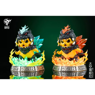 GK預購 硬殼 工作室 寶可夢 大怪獸系列 皮卡丘 cos 峠野野太空哥吉拉 稚熱gk公仔模型 AB11351
