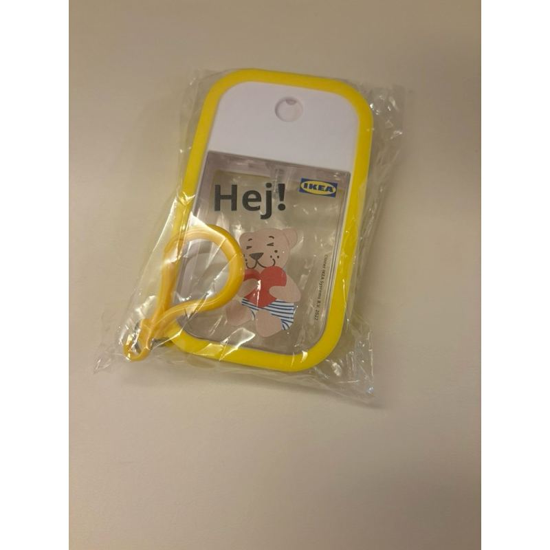 全新 Ikea 小熊酒精噴霧瓶（黃色）/鯊魚平安符袋 鯊鯊御守