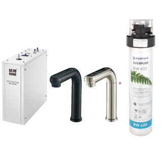 【NEXWATER 諾得】廚下型雙溫加熱器淨水器組 NEX-760BN/BK+BW400A