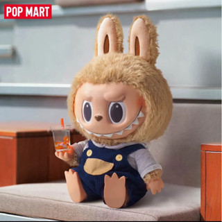 LABUBU Time to Chill-拉布布一代搪膠毛絨公仔