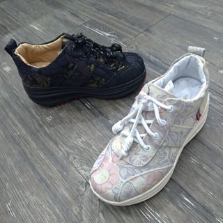 Zobr路豹~MIT真皮手工休閒彈力氣墊鞋 厚底休閒鞋