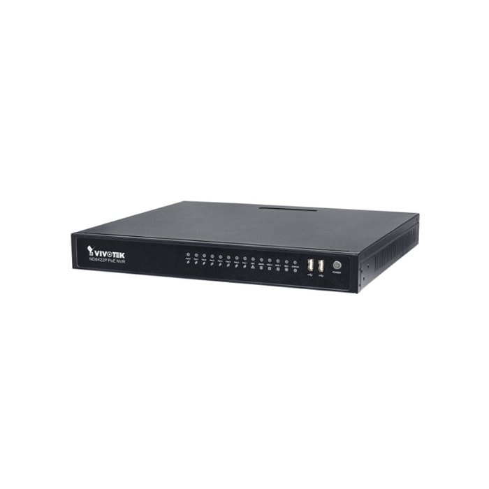 【全新未使用】VIVOTEK ND8422P 16CH NVR主機+8 POE PORT