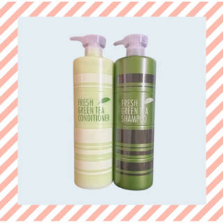 New Hair-芝彩放輕鬆綠茶洗髮精/護髮素 1000ml