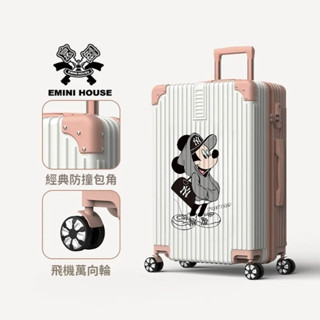 🛒免運 行李箱 網紅行李箱 輕便旅行箱 20寸登機箱 耐磨耐用萬向輪 拉鏈行李箱 28寸大容量行李箱 鋁框行李箱 旅行箱