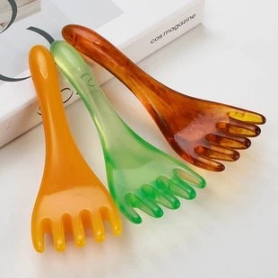 刮痧板 按摩器 按摩用品 按摩搥背 推拿用品 頭部足部按摩器推拿用品 刮痧 按摩 刮痧 五爪 三爪
