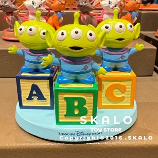 SKALO［玩具總動員 三眼怪擺飾 ］上海迪士尼 搖頭娃娃 裝飾品 公仔