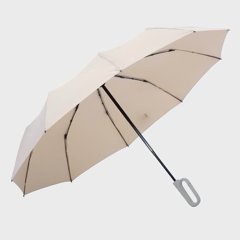 全新 轉賣 OHRAIN 環扣自動傘十骨 快乾布抗 UV 晴雨傘 太陽傘 遮陽傘 雨傘 防潑水