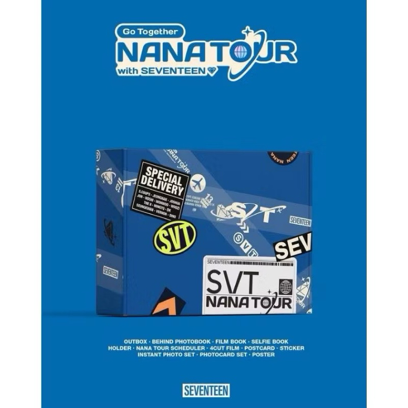 現貨//  NANA TOUR with SEVENTEEN 2024 PACKAGE 寫真書 周邊 小卡