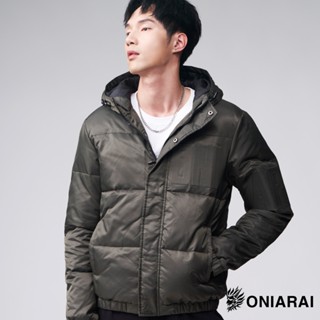 BLUE WAY 鬼洗 ONIARAI - 男款 ONIARAI鋼印絲棉連帽外套