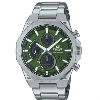 CASIO 卡西歐 EDIFICE 輕薄八角太陽能計時手錶-44mm(EFS-S570D-3A)