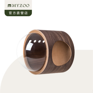 MYZOO 動物緣｜太空計劃 Gamma（胡桃木色）貓傢俱 貓跳臺 貓爬架 貓窩