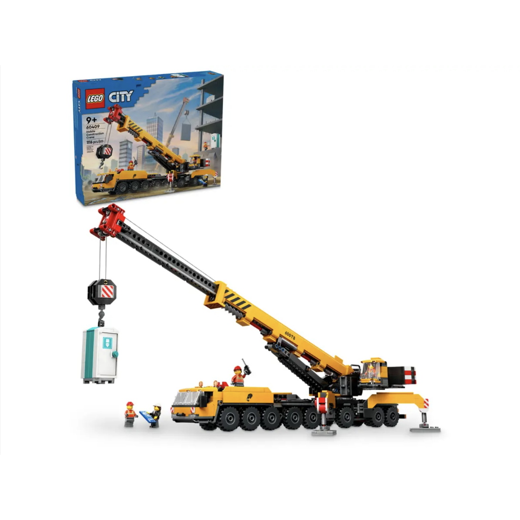 LEGO樂高® 60409 移動式工程起重機【樂高玩家】City系列