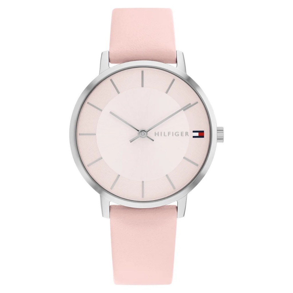 Tommy Hilfiger 1782670 粉色皮帶女錶｜石英腕錶