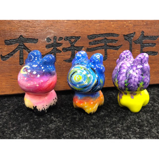 [木籽手作]小鹿手繪6CM/流體鹿/鹿擺件/木頭鹿/彩繪鹿/手繪鹿/大漆鹿/臺灣現貨