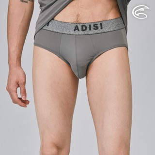 ADISI 男Tactel Pro快乾排汗三角內褲AUP2391025 (M-3XL) 中灰｜吸濕排汗 快乾 彈性 透氣